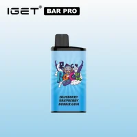 Blueberry rashberry bubble gum Iget Bar Pro
